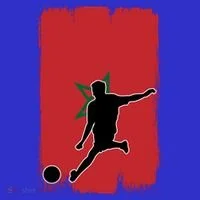 Morocco Soccer Cool Gift Women's Long Sleeve Shirt thumb 2