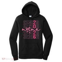 Mom Senior Class Of 2026 Coquette Bow Graduation 2026 Women's Hoodie thumb 0