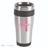Mom Senior Class Of 2026 Coquette Bow Graduation 2026 16oz Travel Tumbler thumb 0