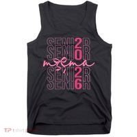 Mom Senior Class Of 2026 Coquette Bow Graduation 2026 Tank Top thumb 0