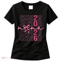 Mom Senior Class Of 2026 Coquette Bow Graduation 2026 Women's T-Shirt thumb 0