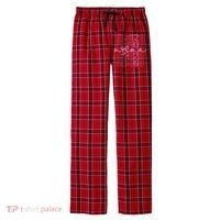 Mom Senior Class Of 2026 Coquette Bow Graduation 2026 Men's Flannel Plaid Pajama Pants thumb 0