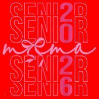 Mom Senior Class Of 2026 Coquette Bow Graduation 2026 Santa Hat thumb 1