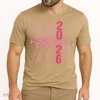 Mom Senior Class Of 2026 Coquette Bow Graduation 2026 Cooling Performance Crew T-Shirt thumb 2