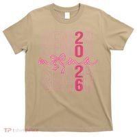 Mom Senior Class Of 2026 Coquette Bow Graduation 2026 T-Shirt thumb 0