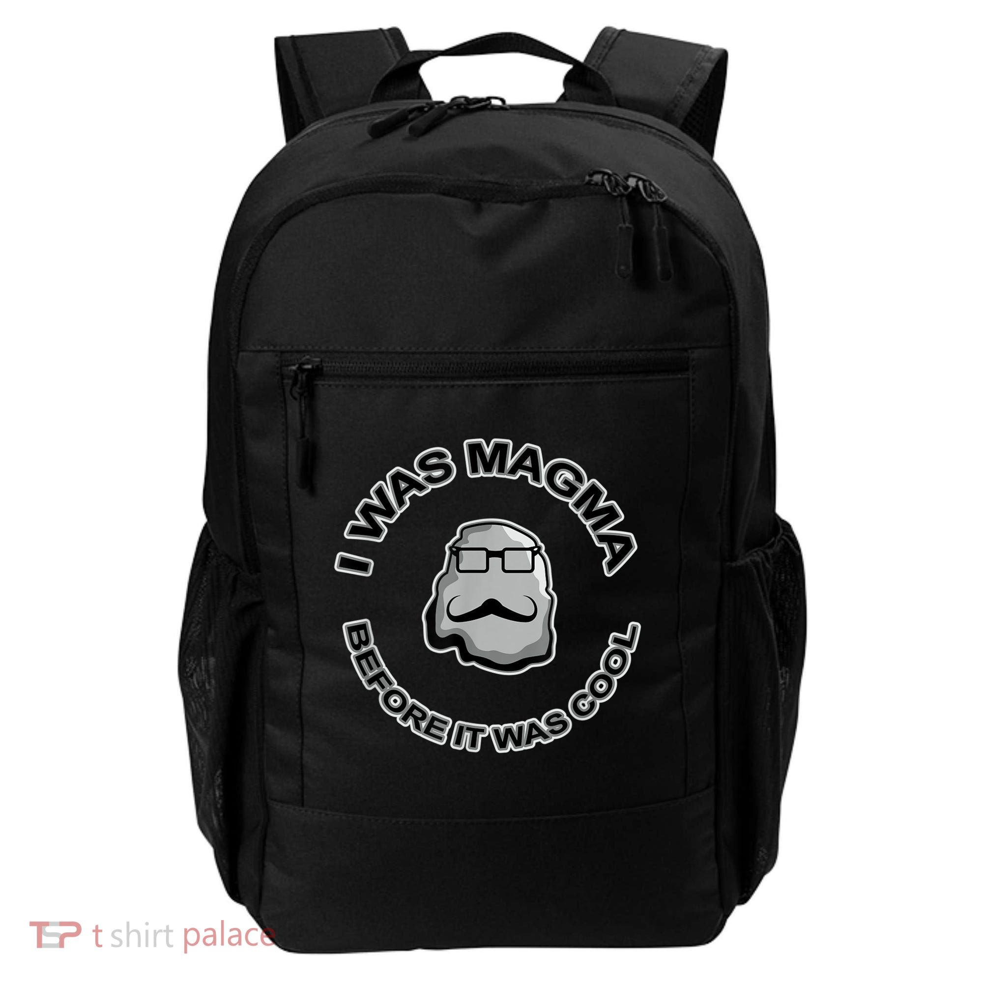 Magma Science Chemistry Geology Funny Igneous Rock Backpack