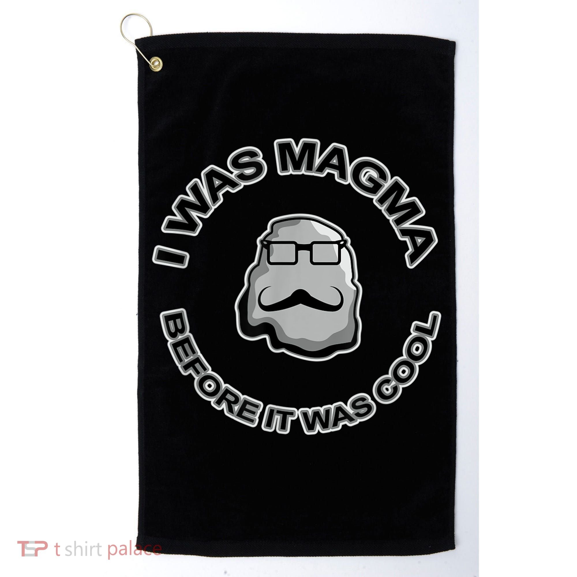 Magma Science Chemistry Geology Funny Igneous Rock Golf Towel