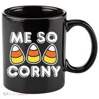Me So Corny Candy Corn Funny Halloween 11oz C Handle Ceramic Mug thumb 0