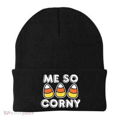 Me So Corny Candy Corn Funny Halloween Beanie