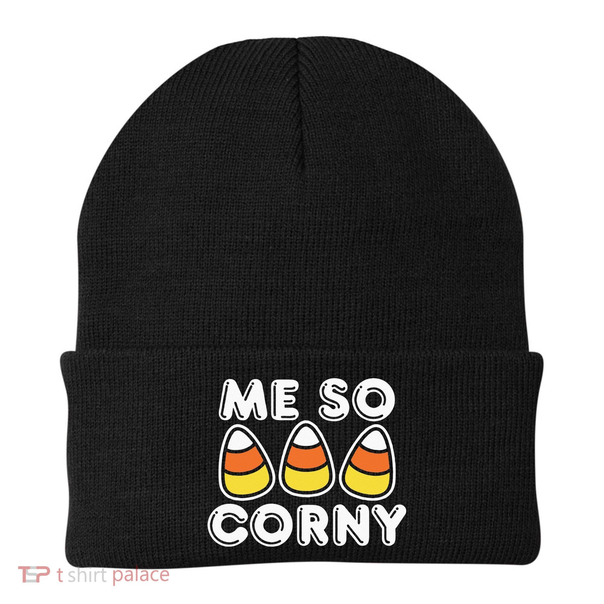 Me So Corny Candy Corn Funny Halloween Beanie