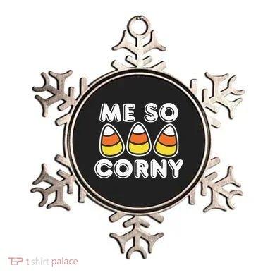 Me So Corny Candy Corn Funny Halloween Ornament