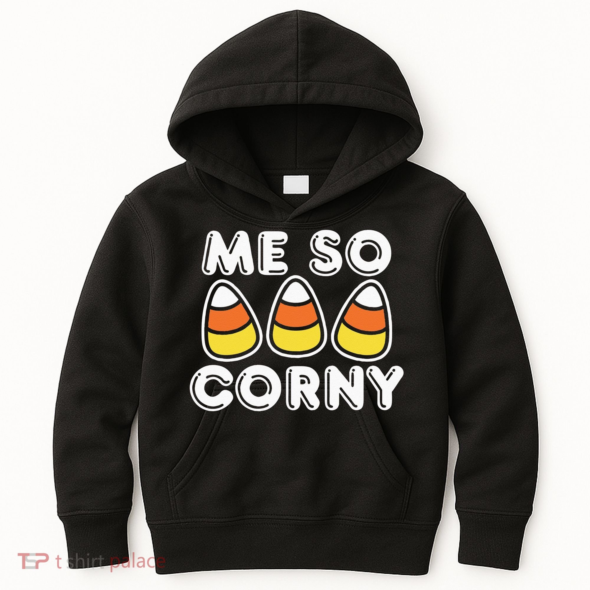 Me So Corny Candy Corn Funny Halloween Kids Hoodie