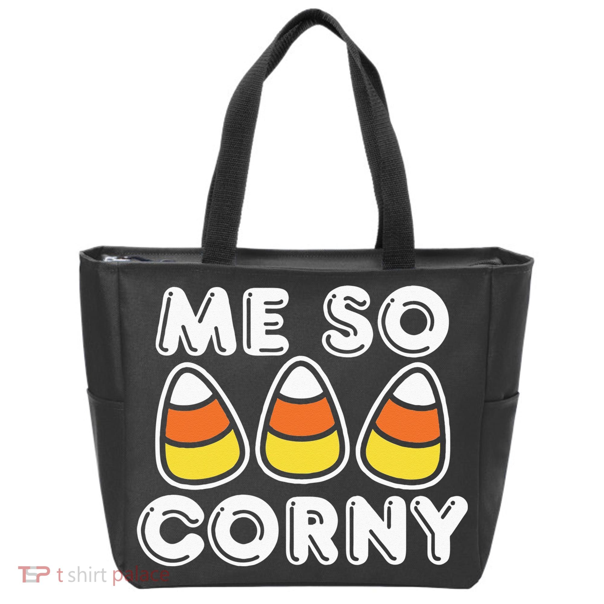 Me So Corny Candy Corn Funny Halloween Tote Bag
