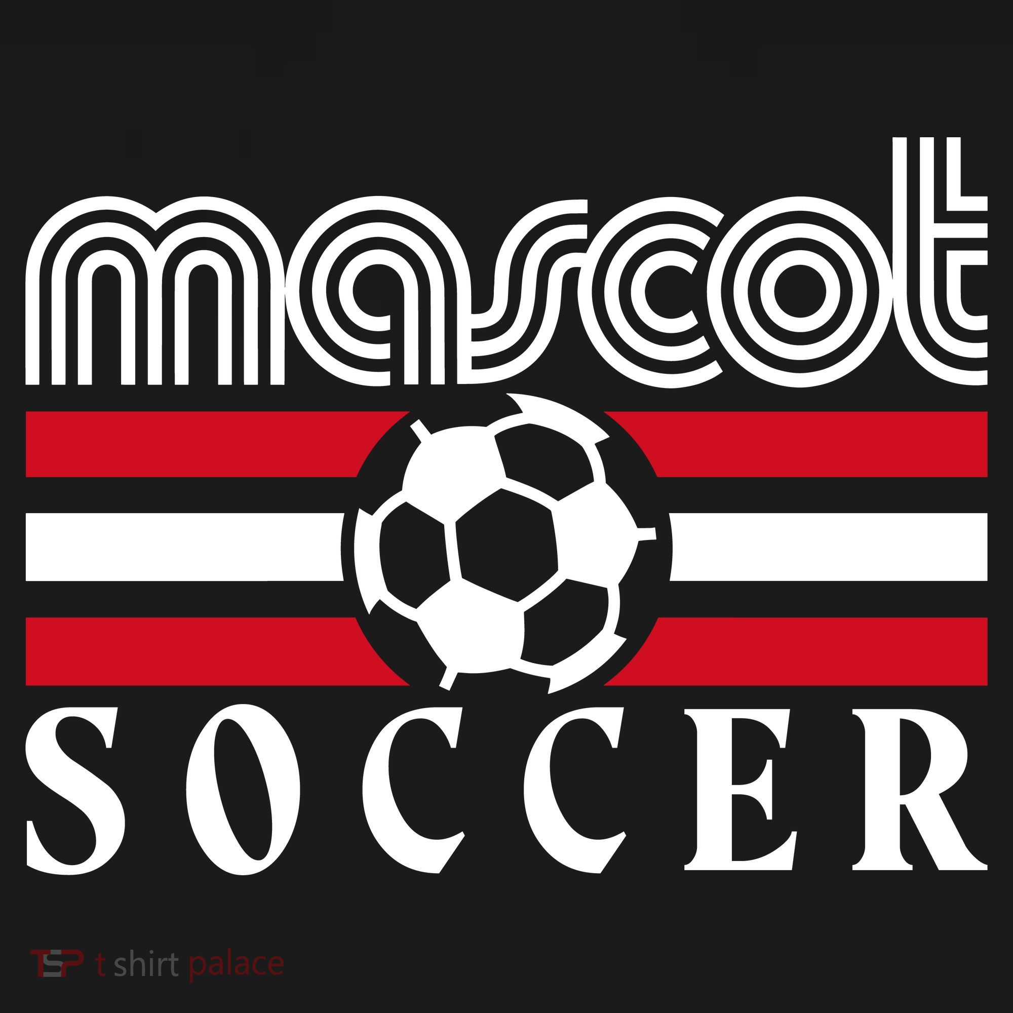Mascot Soccer Country Fan Backpack