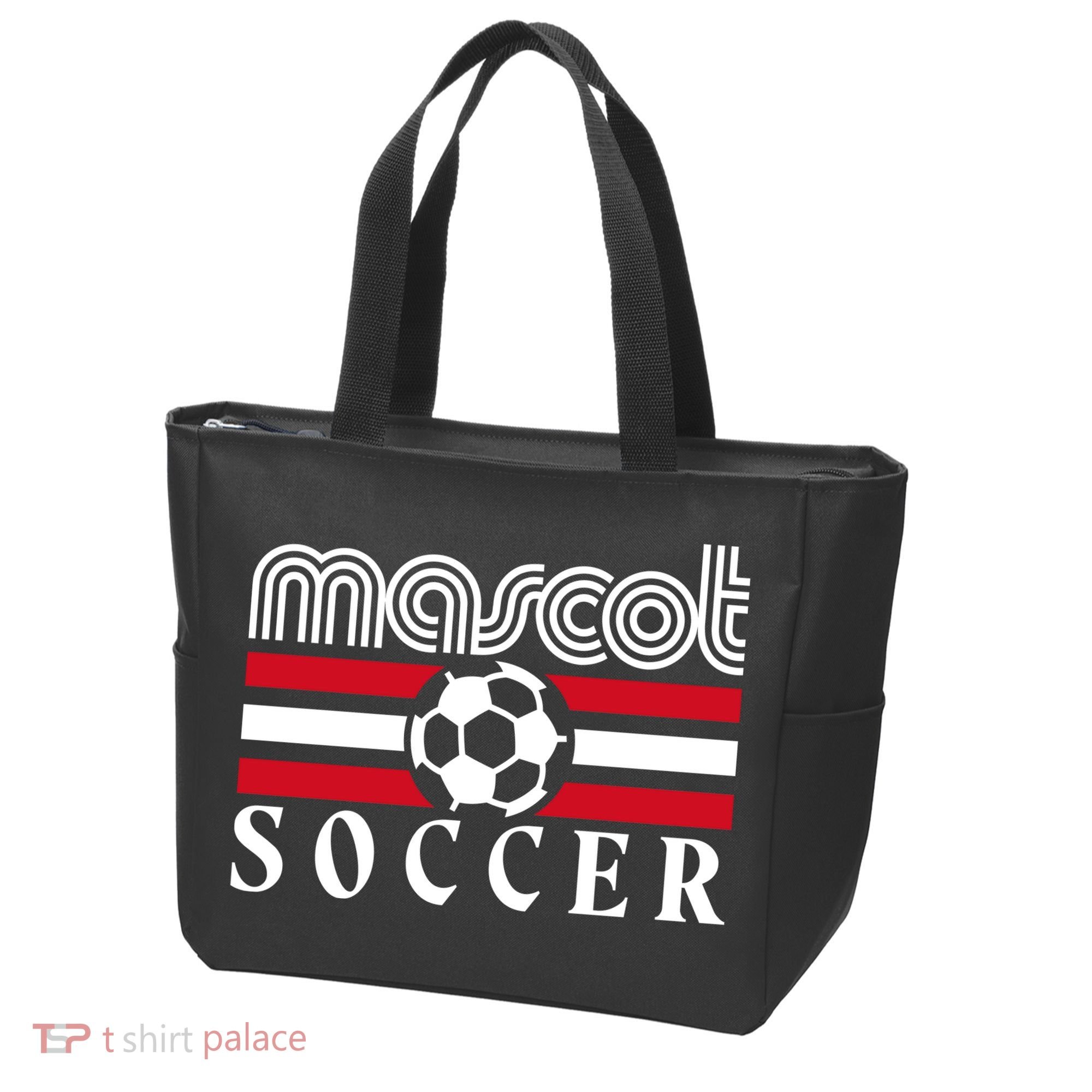 Mascot Soccer Country Fan Tote Bag
