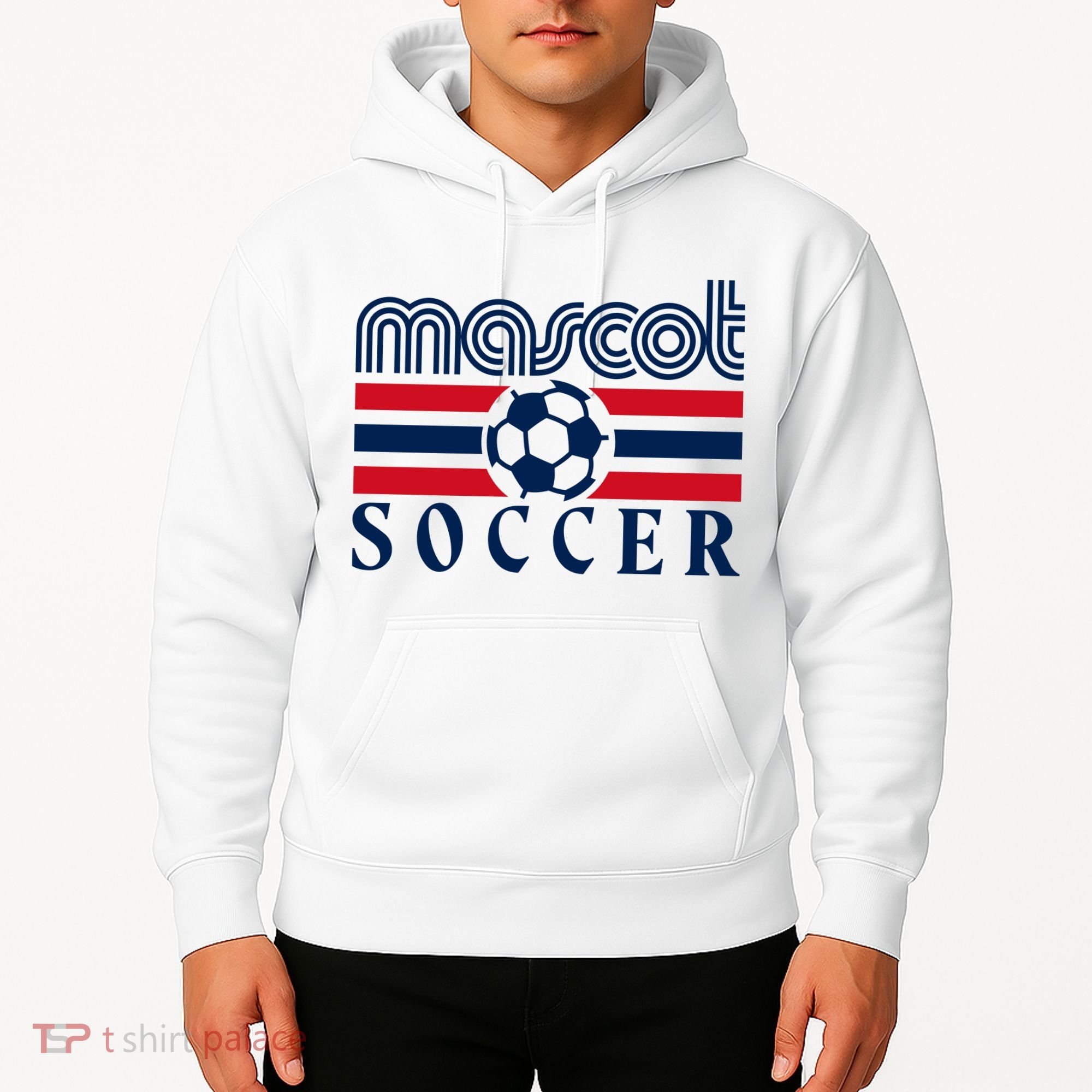 Mascot Soccer Country Fan Hoodie