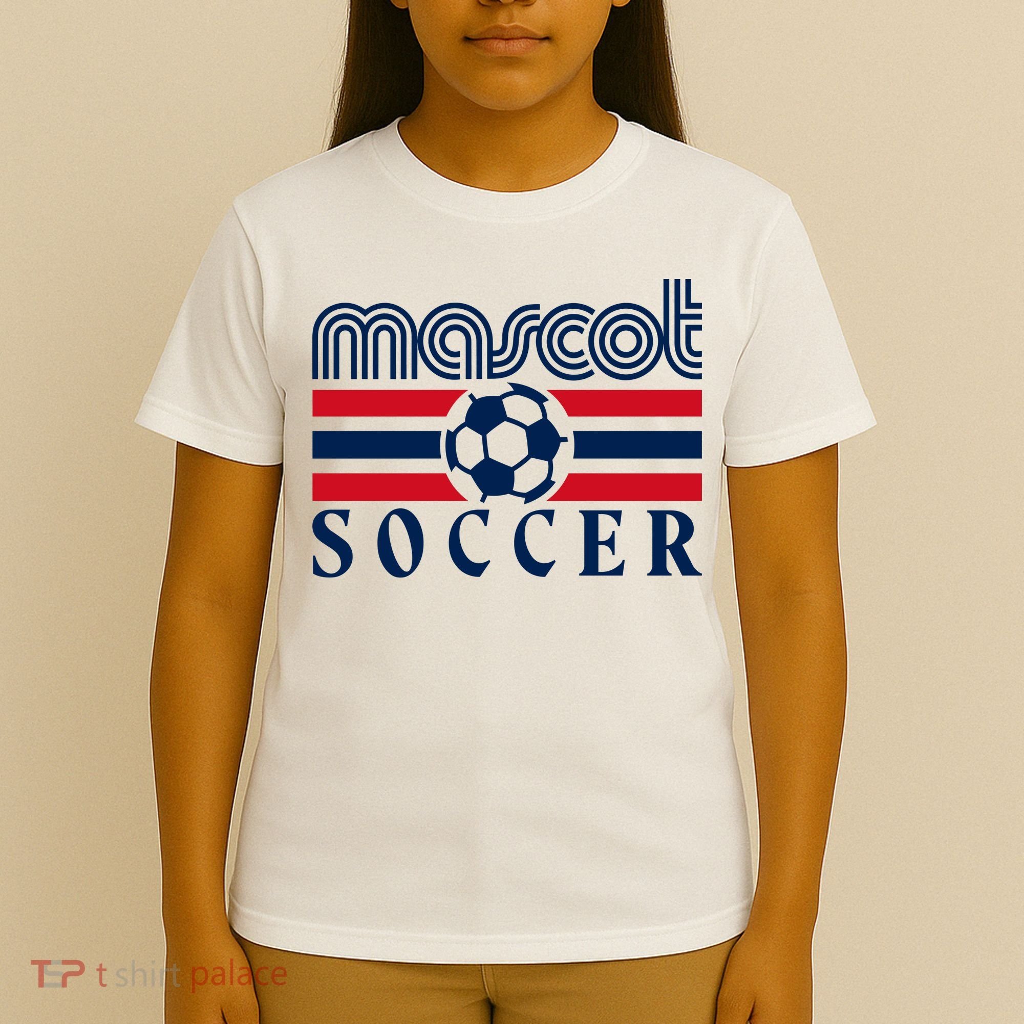 Mascot Soccer Country Fan T-Shirt