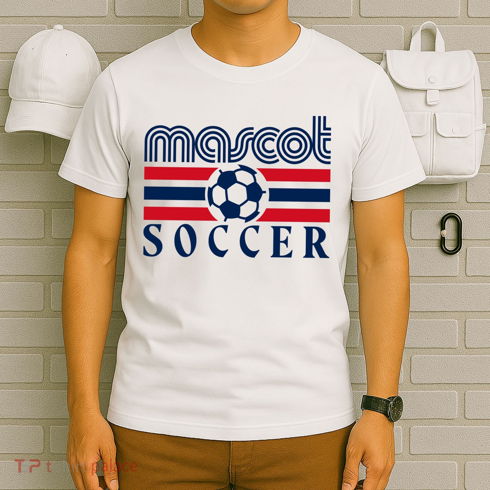 Mascot Soccer Country Fan T-Shirt