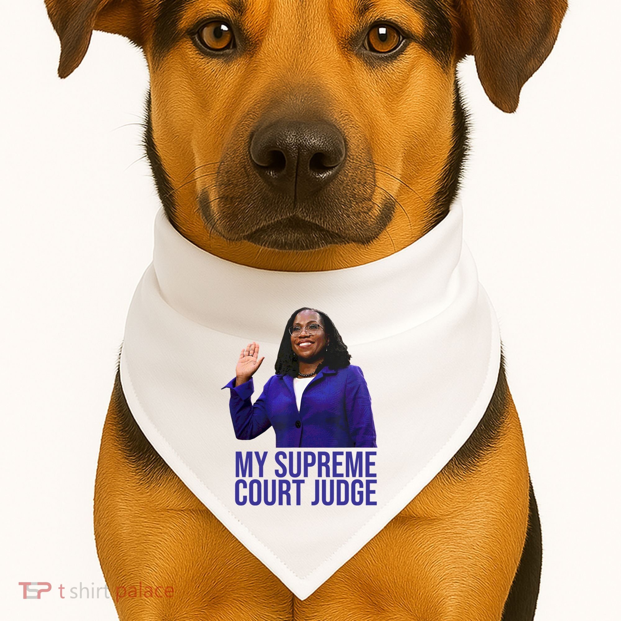 My Supreme Court Judge KBJ USA-Made Doggie Bandana