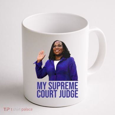 My Supreme Court Judge KBJ Coffee Mug back
