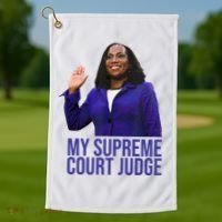 My Supreme Court Judge KBJ Golf Towel thumb 1
