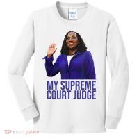 My Supreme Court Judge KBJ Kids Long Sleeve Shirt thumb 0