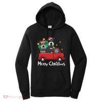 Miniature Schnauzer Christmas Truck Tree Mom Dad Xmas Gift Women's Hoodie thumb 0