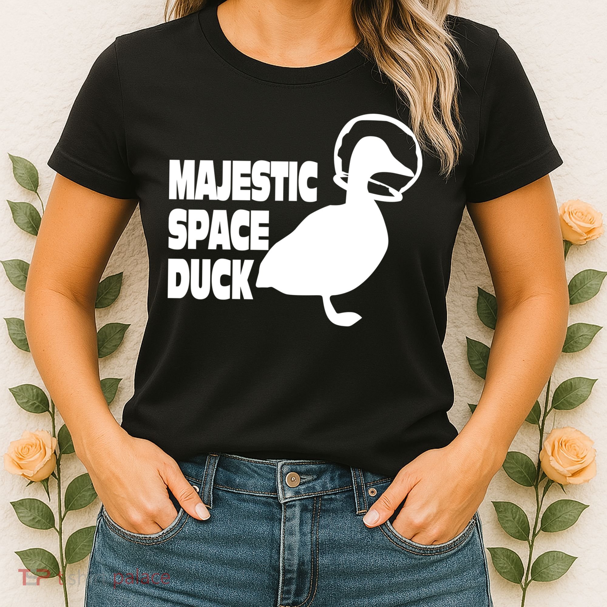 Majestic Space Duck Women's T-Shirt