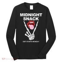 Midnight Snack Diet Starts Monday Long Sleeve Shirt thumb 0