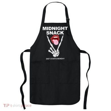 Midnight Snack Diet Starts Monday Apron