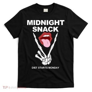 Midnight Snack Diet Starts Monday T-Shirt