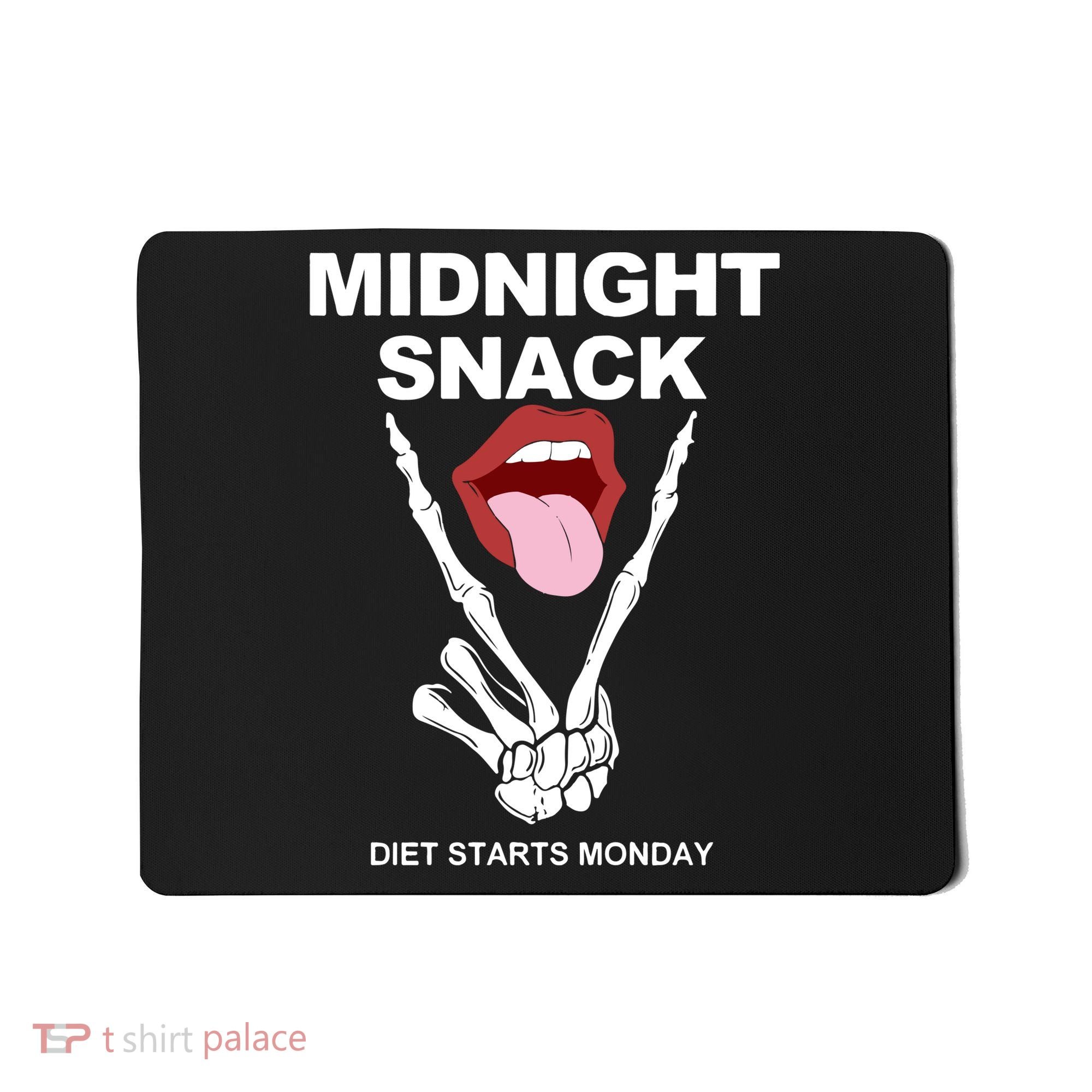 Midnight Snack Diet Starts Monday Mousepad