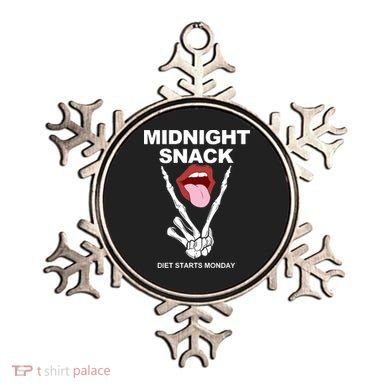 Midnight Snack Diet Starts Monday Ornament