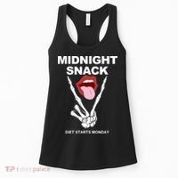 Midnight Snack Diet Starts Monday Women's Tank Top thumb 0
