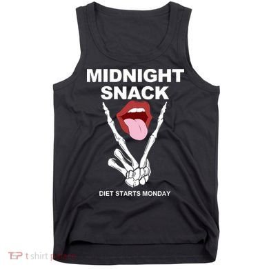 Midnight Snack Diet Starts Monday Tank Top