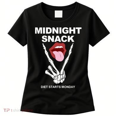 Midnight Snack Diet Starts Monday Women's T-Shirt