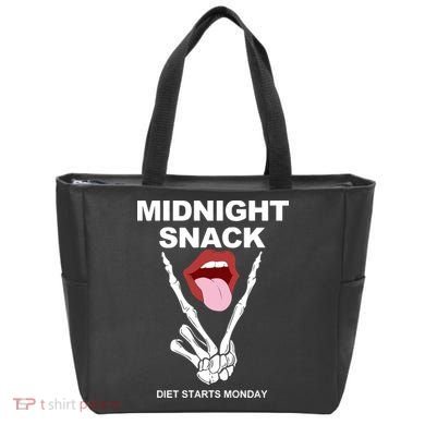 Midnight Snack Diet Starts Monday Tote Bag