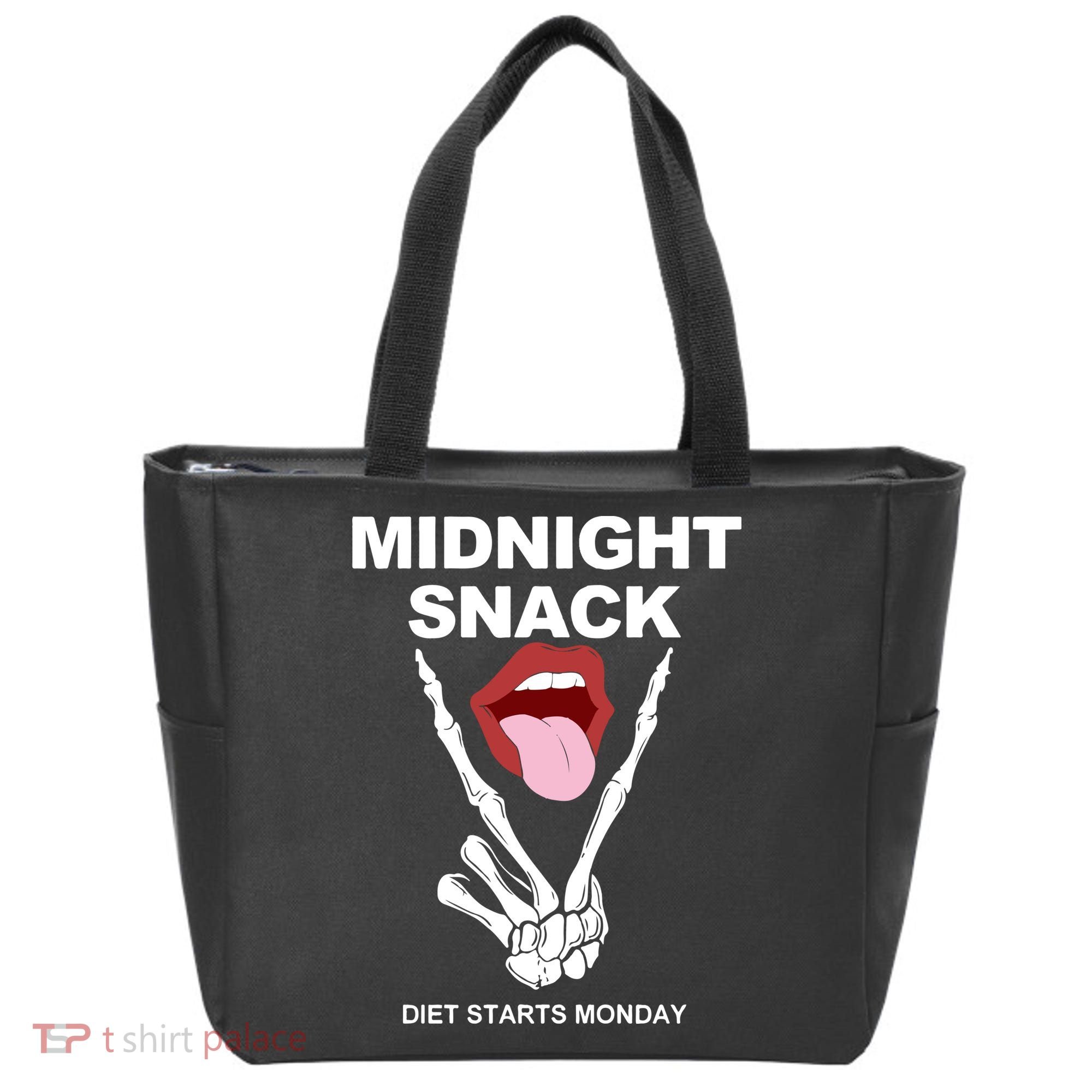 Midnight Snack Diet Starts Monday Tote Bag
