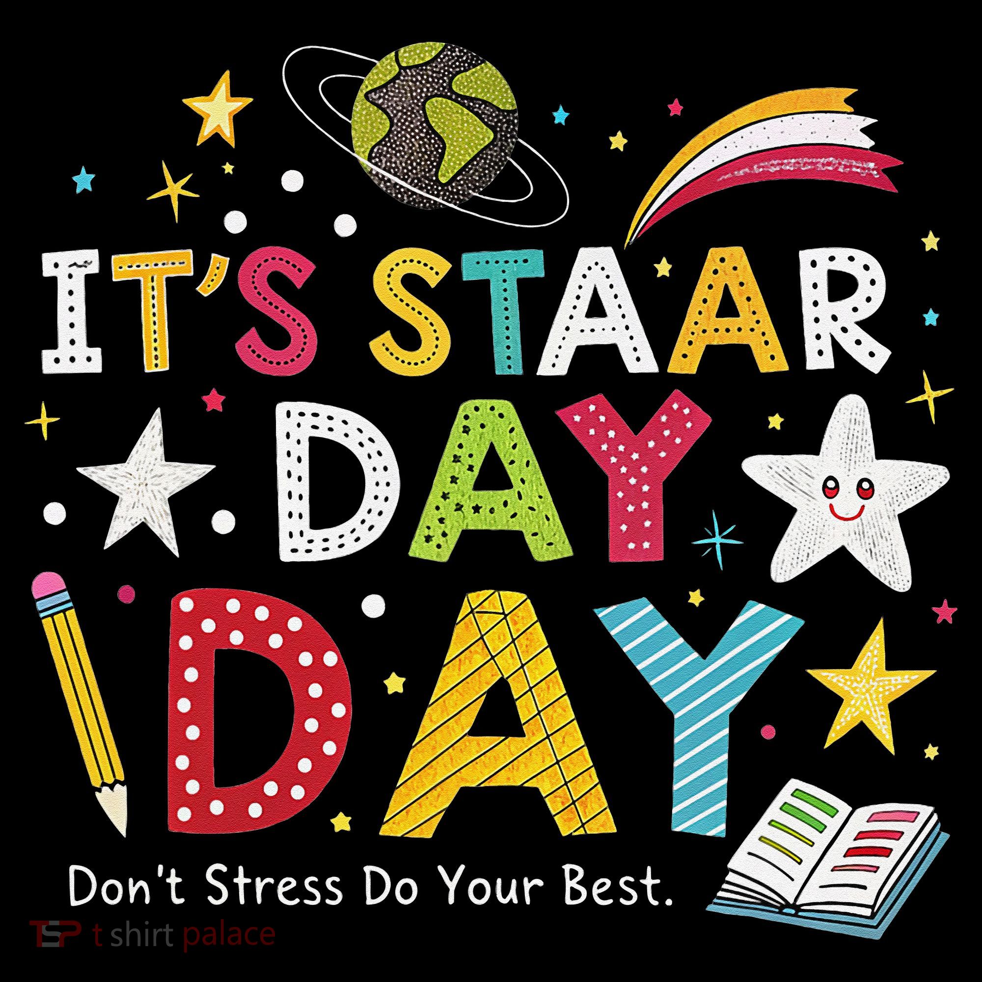 Motivational STAAR Day Wear For School Testing Season Women's Hoodie