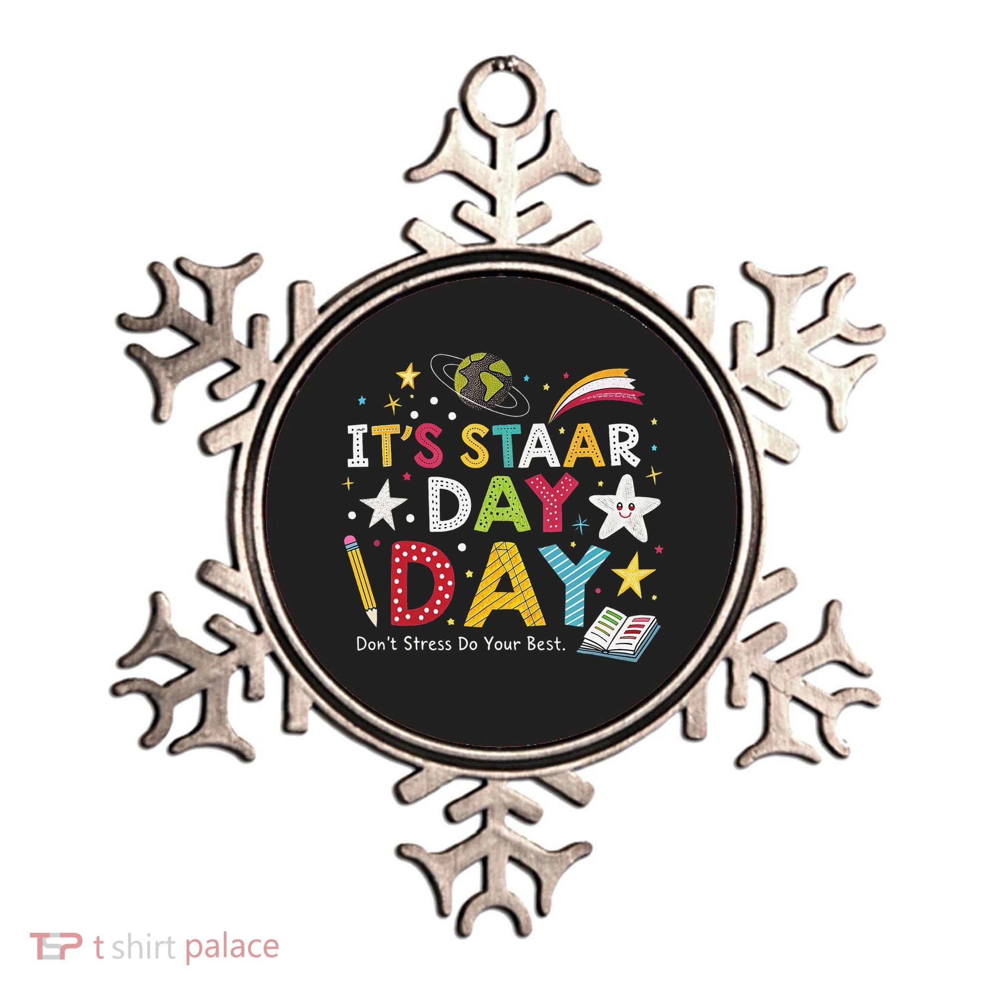 Motivational STAAR Day Wear For School Testing Season Ornament