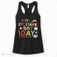 Motivational STAAR Day Wear For School Testing Season Women's Tank Top thumb 0