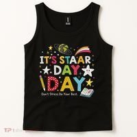 Motivational STAAR Day Wear For School Testing Season Tank Top thumb 2