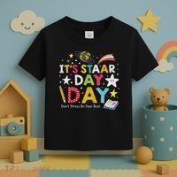 Motivational STAAR Day Wear For School Testing Season Toddler T-Shirt thumb 3