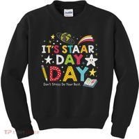 Motivational STAAR Day Wear For School Testing Season Kids Sweatshirt thumb 0