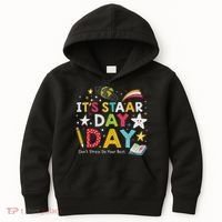 Motivational STAAR Day Wear For School Testing Season Kids Hoodie thumb 0