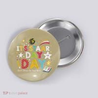 Motivational STAAR Day Wear For School Testing Season Button thumb 0