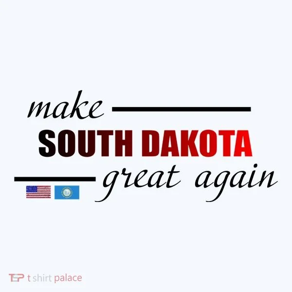 Make South Dakota Great Again Bucket Hat