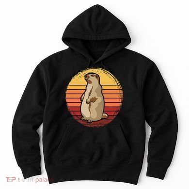Marmot Sunset Design For Marmot Lovers Hoodie