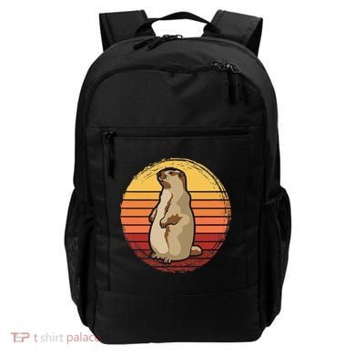Marmot Sunset Design For Marmot Lovers Backpack