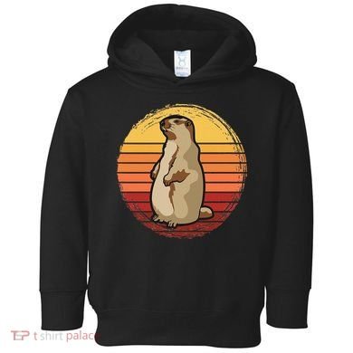 Marmot Sunset Design For Marmot Lovers Toddler Hoodie
